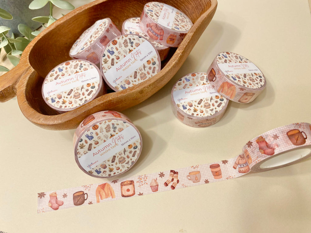 Autumn Notes Washi Tape