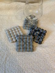 Concrete Bubble Coaster Modern Minimalist Home Decor