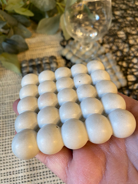 Concrete Bubble Coaster Modern Minimalist Home Decor