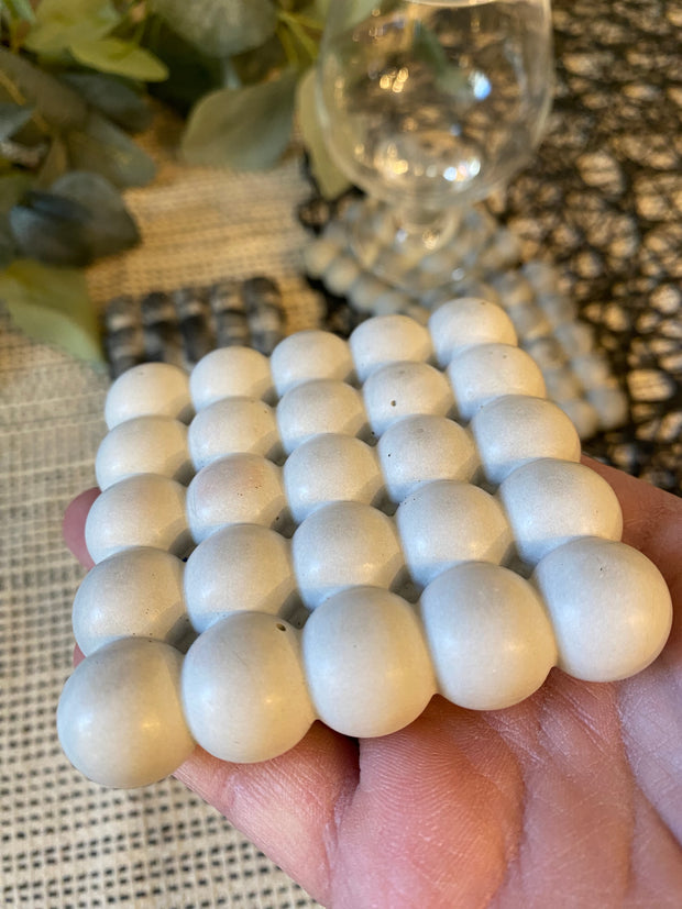 Concrete Bubble Coaster Modern Minimalist Home Decor
