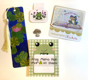 Kawaii Holographic Frog Sticker
