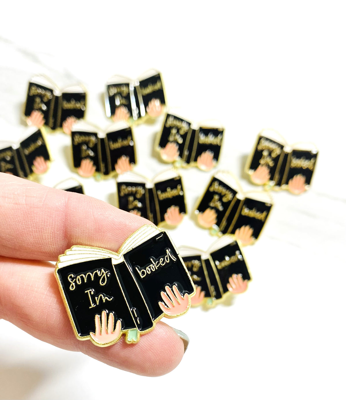 Bookish Enamel Pin