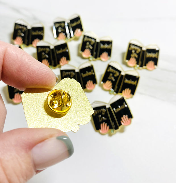 Bookish Enamel Pin
