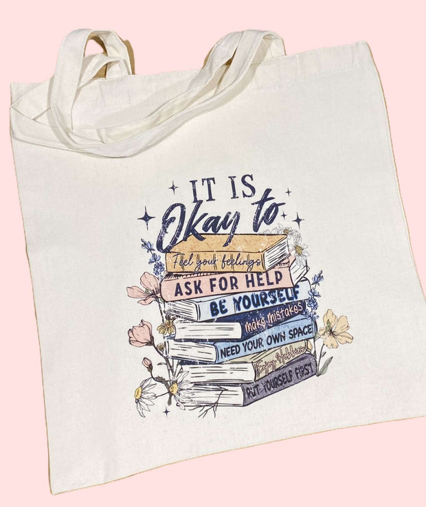 Bookstack Tote Bag