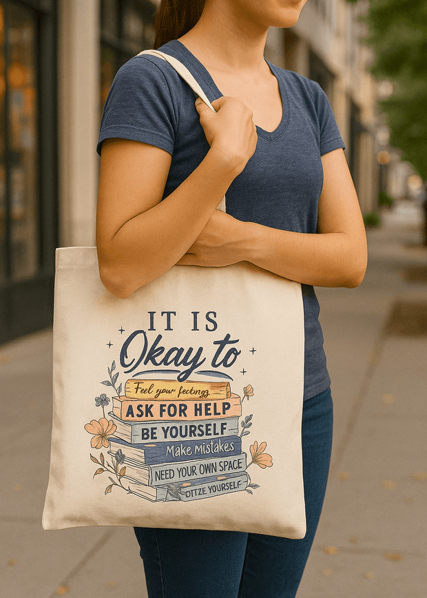Bookstack Tote Bag