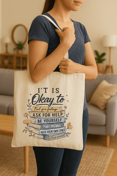 Bookstack Tote Bag