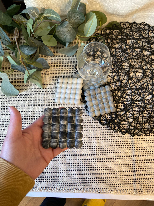 Concrete Bubble Coaster Modern Minimalist Home Decor