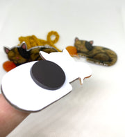 Cat Resin ORIGINAL ART MAGNET