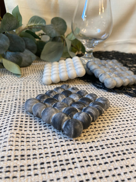 Concrete Bubble Coaster Modern Minimalist Home Decor