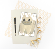 Hand Painted, Handmade CAT Memo Pad, Grocery Shopping List Notepad, Home Office Stationery Decor, Cat Lover Gift