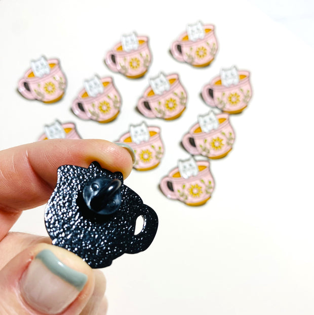 Kawaii Cat Enamel