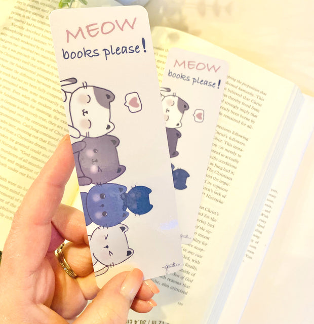 Cute Kawaii Cat Bookmark