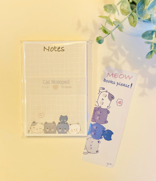 Cute Kawaii Cat Bookmark