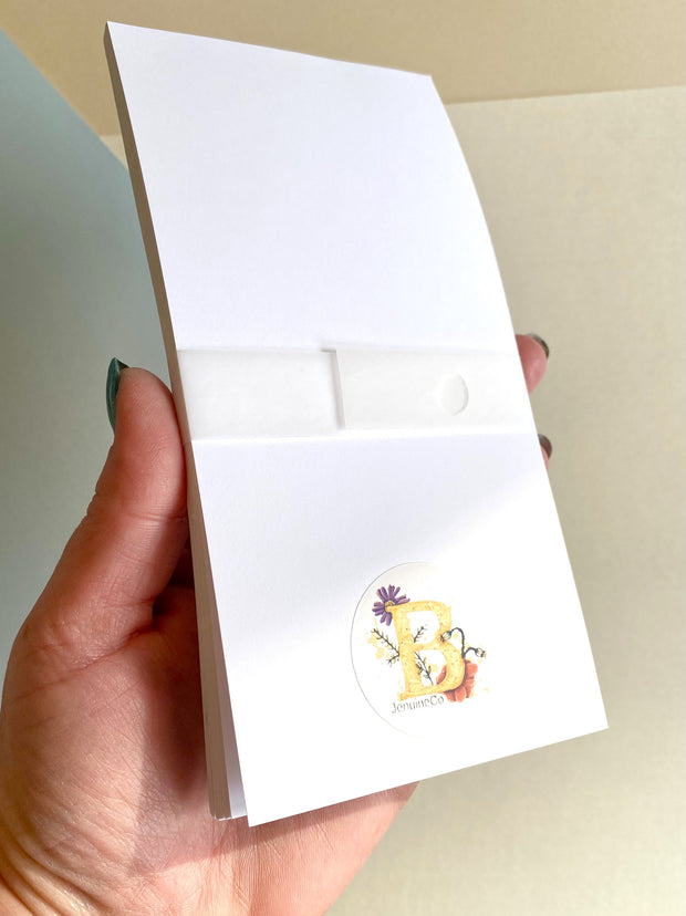 Chickadee Winter Memo Pad