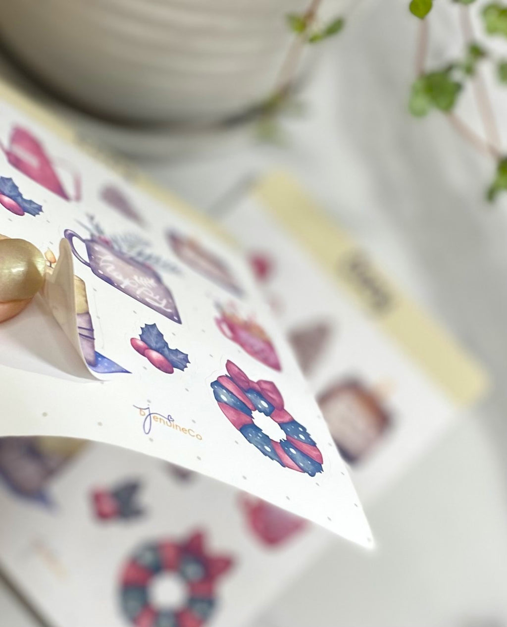 Cozy WINTER STICKER SHEET