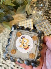 Concrete Bubble Coaster Modern Minimalist Home Decor