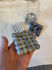 Concrete Bubble Coaster Modern Minimalist Home Decor