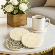 Hand Crafted Mandela Resin Coaster