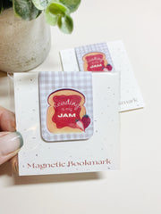 Strawberry Jam Magnetic Bookmark
