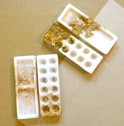 Handcrafted Resin Palette, Set of 2