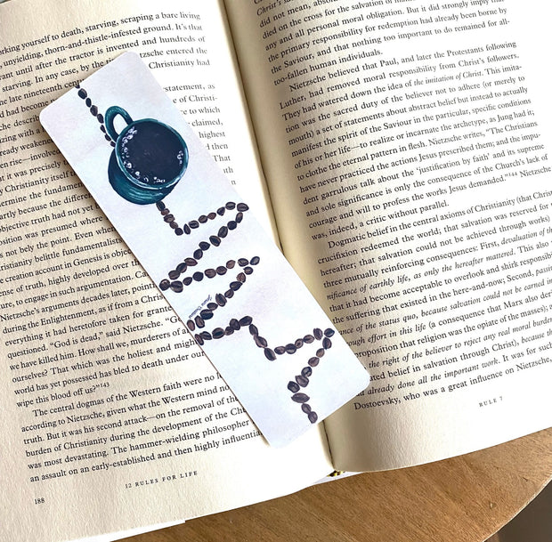 Coffee Theme Bookmark