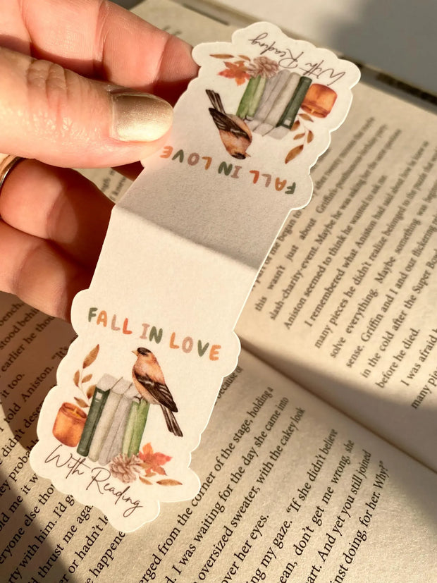 Fall Aesthetic Magnetic Bookmark