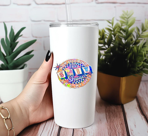 Funny Quote Holographic Die-cut Sticker