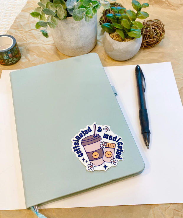 Aesthetic and Funny Die-cut Sticker