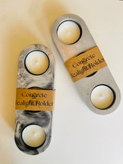Handcrafted Concrete Tealight Candle Holder